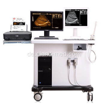Krankenhaus-Digitallaufkatzen-Ultraschallgerät mit Workstation
